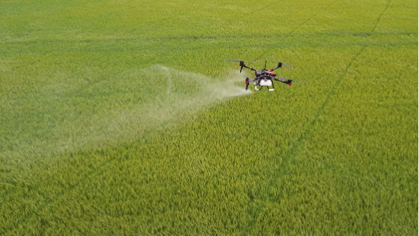Máy bay nông nghiệp P100 Pro cách mạng hóa ngành nông nghiệp công nghệ cao - Ảnh 1.