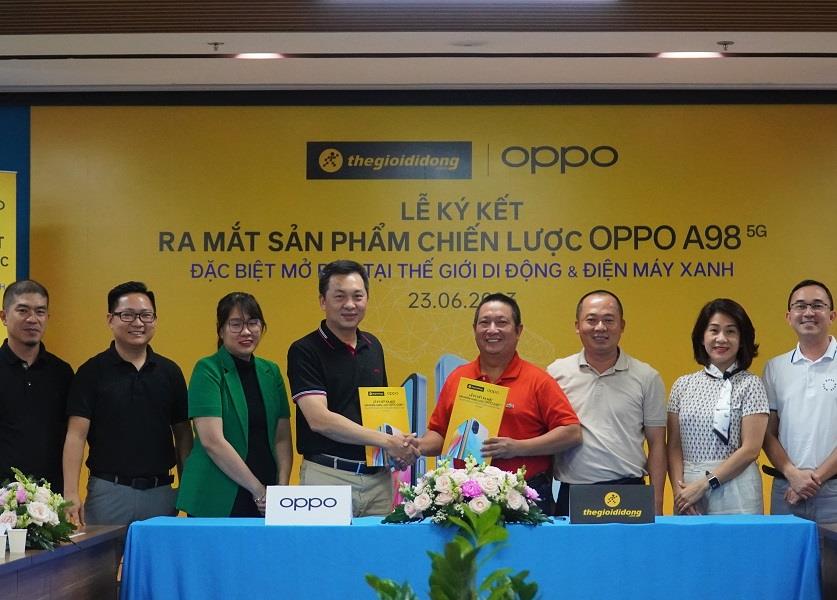 OPPO A98 hội tụ tinh hoa: sạc nhanh, lướt mượt, camera đẹp đỉnh, mở bán duy nhất tại Thế Giới Di Động - Ảnh 4. OPPO A98 hội tụ tinh hoa: sạc nhanh, lướt mượt, camera đẹp đỉnh, mở bán duy nhất tại Thế Giới Di Động - Ảnh 4.