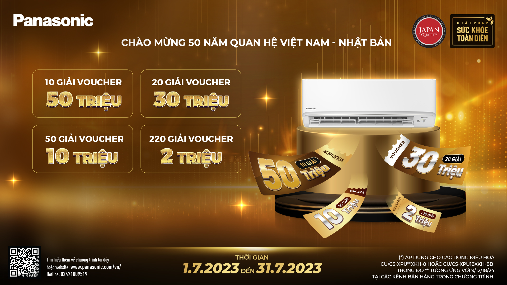 Mua điều hòa Panasonic chuẩn hãng Nhật, nhận 300 voucher ưu đãi lớn - Ảnh 2.