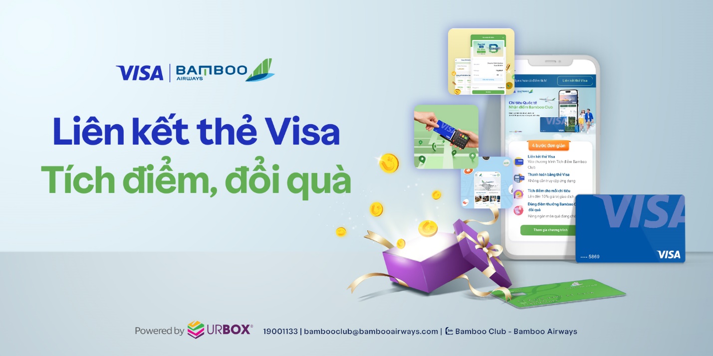 Tiêu thẻ Visa thỏa thích, tích điểm Bamboo Club không giới hạn với tính năng mới trên ứng dụng Bamboo Airways - Ảnh 2.