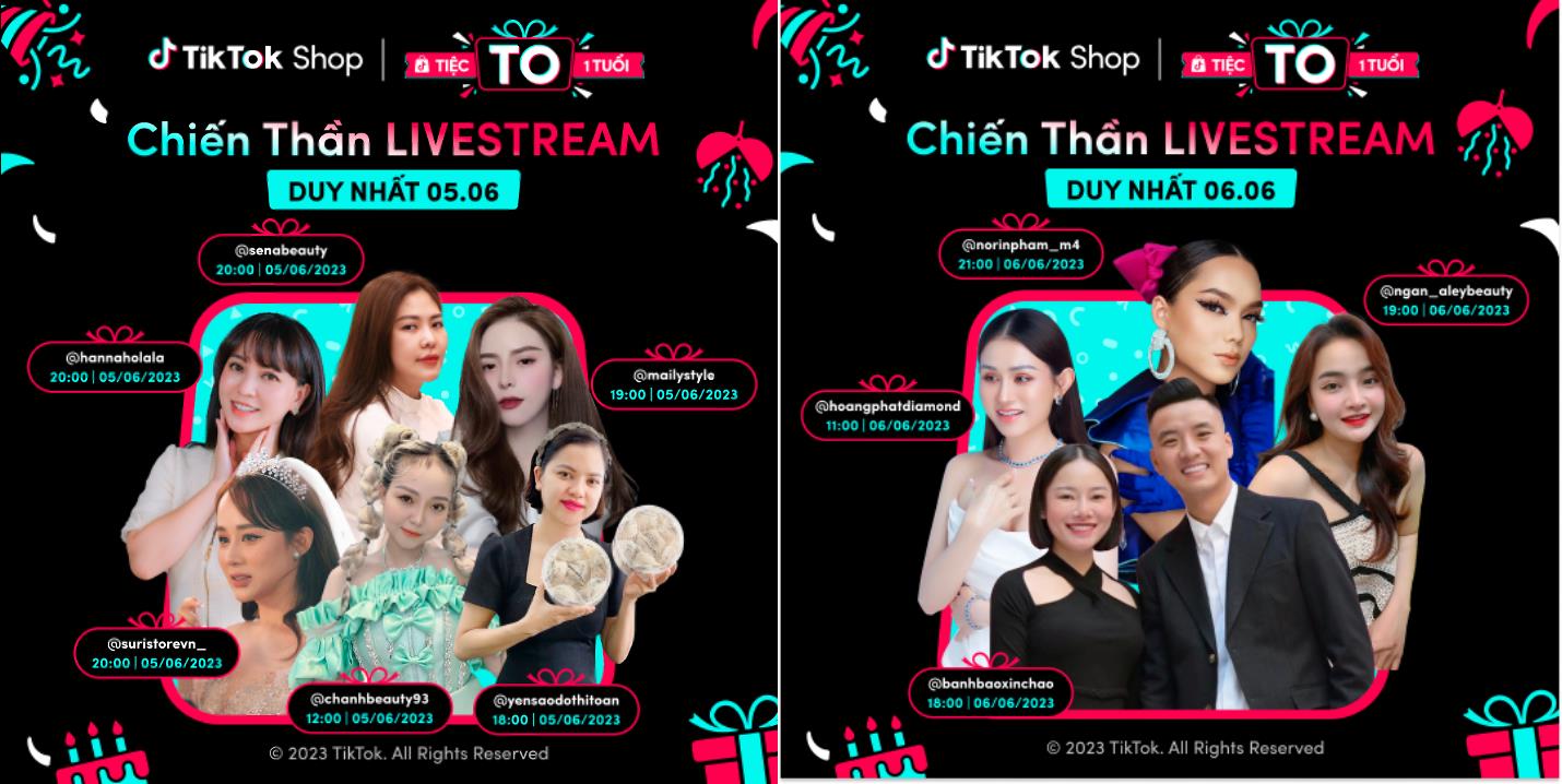 Chương trình Tiệc To 1 Tuổi của TikTok Shop tri ân cộng đồng mua sắm tại Việt Nam với loạt ưu đãi độc quyền - Ảnh 2.