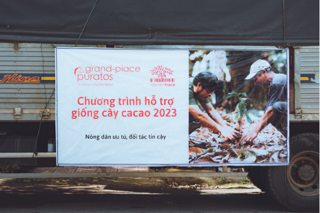 Puratos Grand-Place Việt Nam trao tặng 90 ngàn cây giống cacao - Ảnh 3.