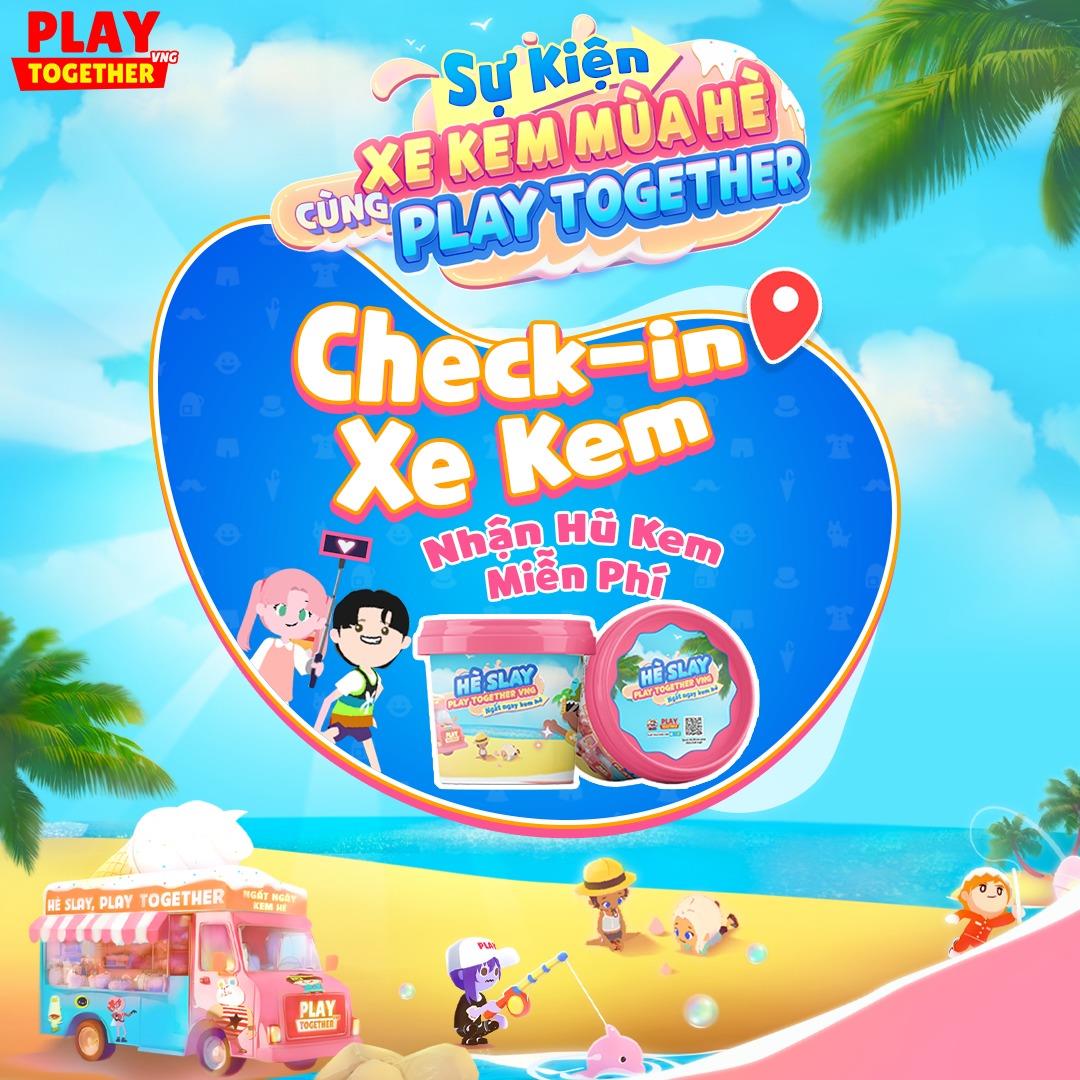 Khám phá thế giới thần kỳ hè này cùng Play Together với hành trình đầy hấp dẫn của Xe kem