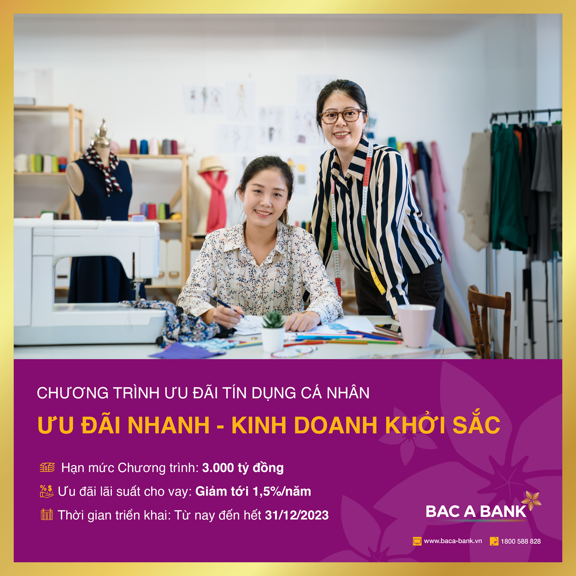 BAC A BANK &quot;tiếp sức&quot; khách hàng cá nhân phát triển kinh doanh - Ảnh 1.