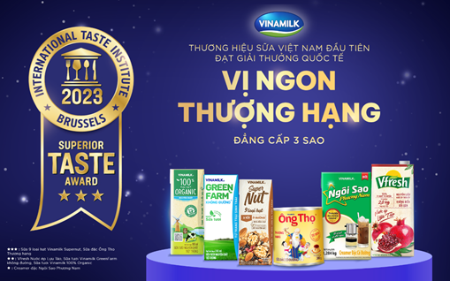 Vinamilk &quot;bội thu&quot; giải thưởng vị ngon thượng hạng Superior Taste Award cho loạt sản phẩm sữa, đồ uống - Ảnh 3.