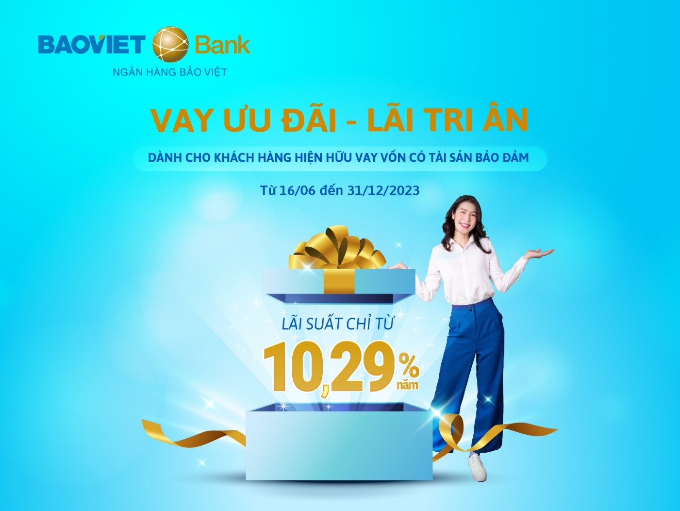 Thêm ưu đãi cho khách hàng hiện hữu vay vốn tại BAOVIET Bank - Ảnh 2.