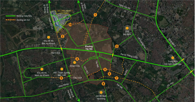 Diện mạo khu Tây Hà Nội đổi khác với 10 tuyến đường mở mới - Ảnh 2.
