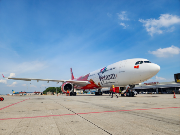 Biểu tượng Du lịch Việt Nam lên thân tàu bay lớn của Vietjet - Ảnh 4.