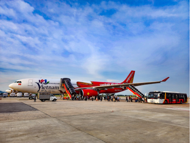 Biểu tượng Du lịch Việt Nam lên thân tàu bay lớn của Vietjet - Ảnh 5.