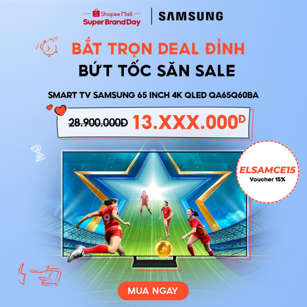 Đón Siêu hội Samsung trên Shopee Mall, săn BST giới hạn, sản phẩm công nghệ giảm 50% và mã giảm giá độc quyền đến 3 triệu đồng - Ảnh 4.