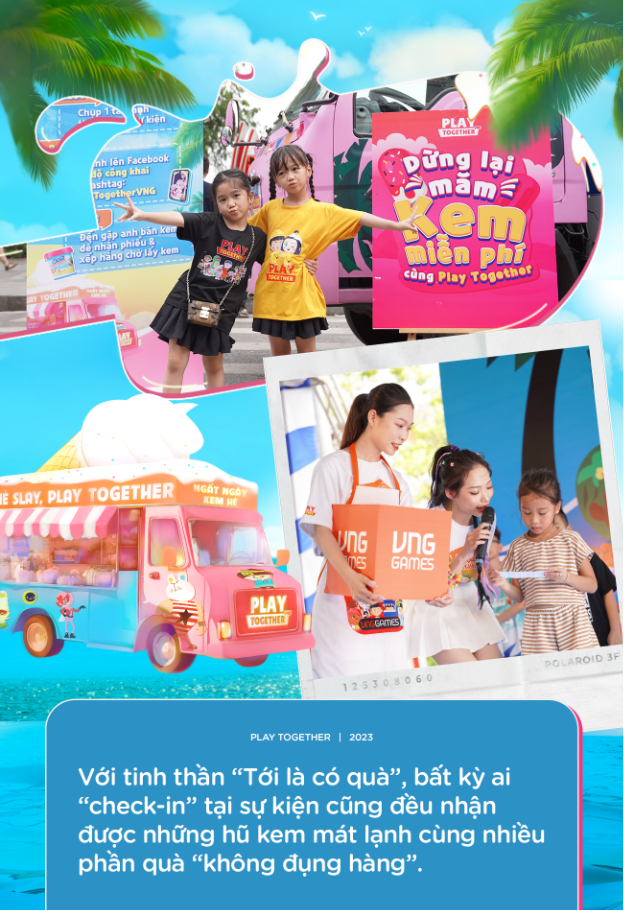 Xe kem Play Together VNG khép lại hành trình mùa hè bằng loạt hoạt động cùng Song Luân và Amee - Ảnh 1.