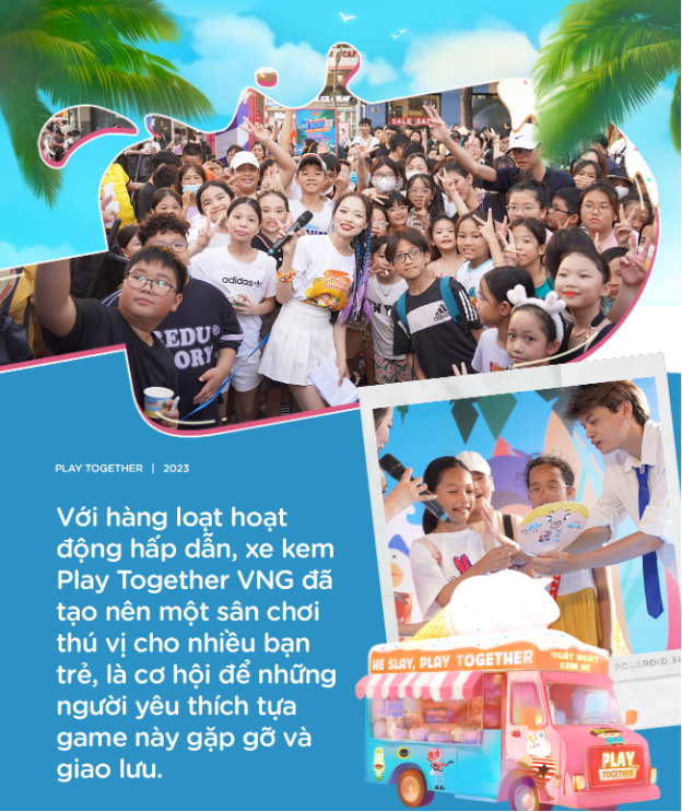 Xe kem Play Together VNG khép lại hành trình mùa hè bằng loạt hoạt động cùng Song Luân và Amee - Ảnh 3.