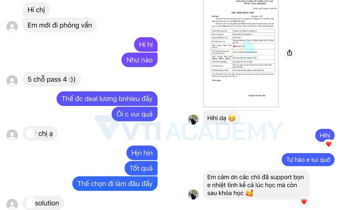 Trải nghiệm chương trình học IT chuẩn doanh nghiệp tại VTI Academy - Ảnh 3.