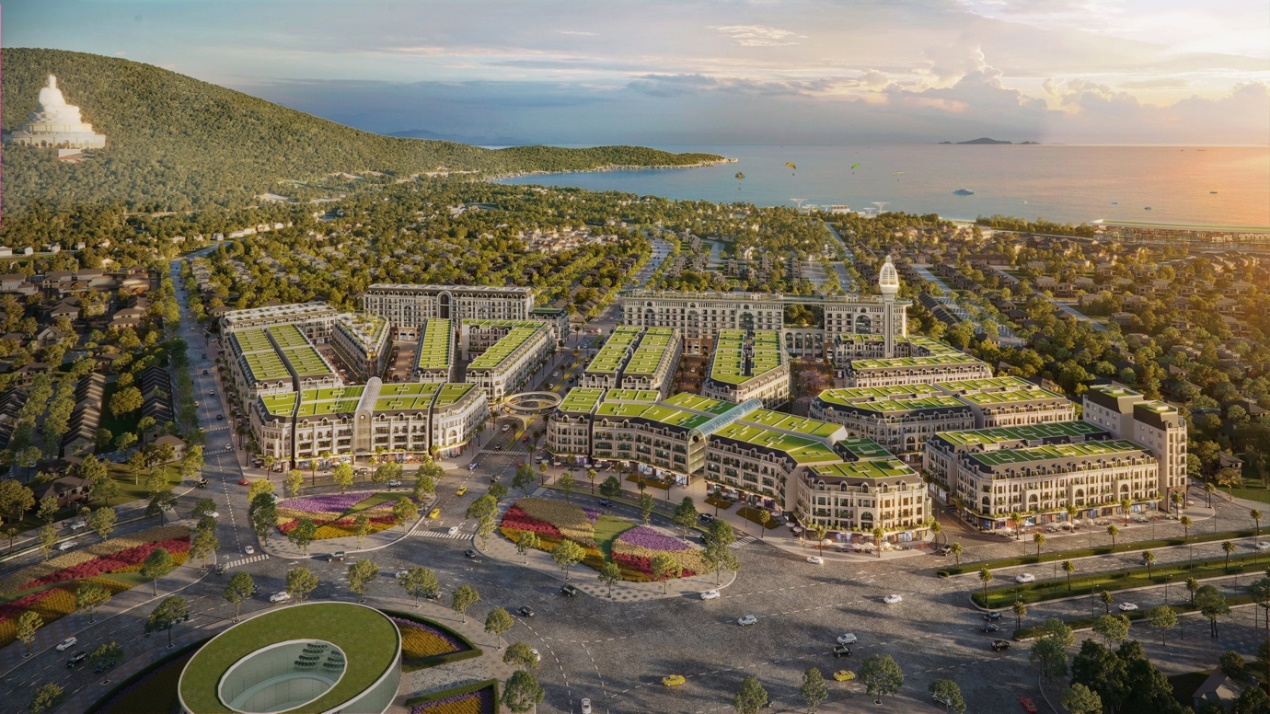 Giải vàng quy hoạch đô thị quốc gia gọi tên tổ hợp TMDV Imperial Oasis Quy Nhơn - Ảnh 2.