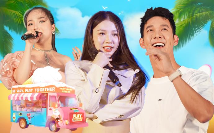 Xe kem Play Together VNG cùng Song Luân và Amee khép lại một hành trình giải nhiệt mùa hè đáng nhớ - Ảnh 1.