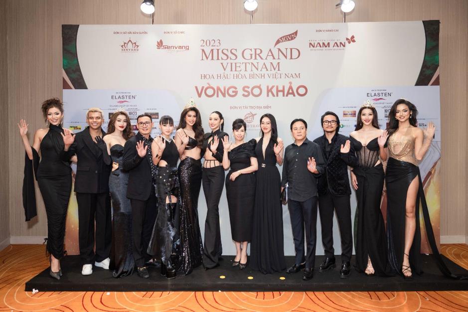 Sơ khảo Miss Grand Vietnam 2023: lần đầu tiên 2 cặp đôi quyền lực cùng ngồi ghế nóng giám khảo - Ảnh 2.