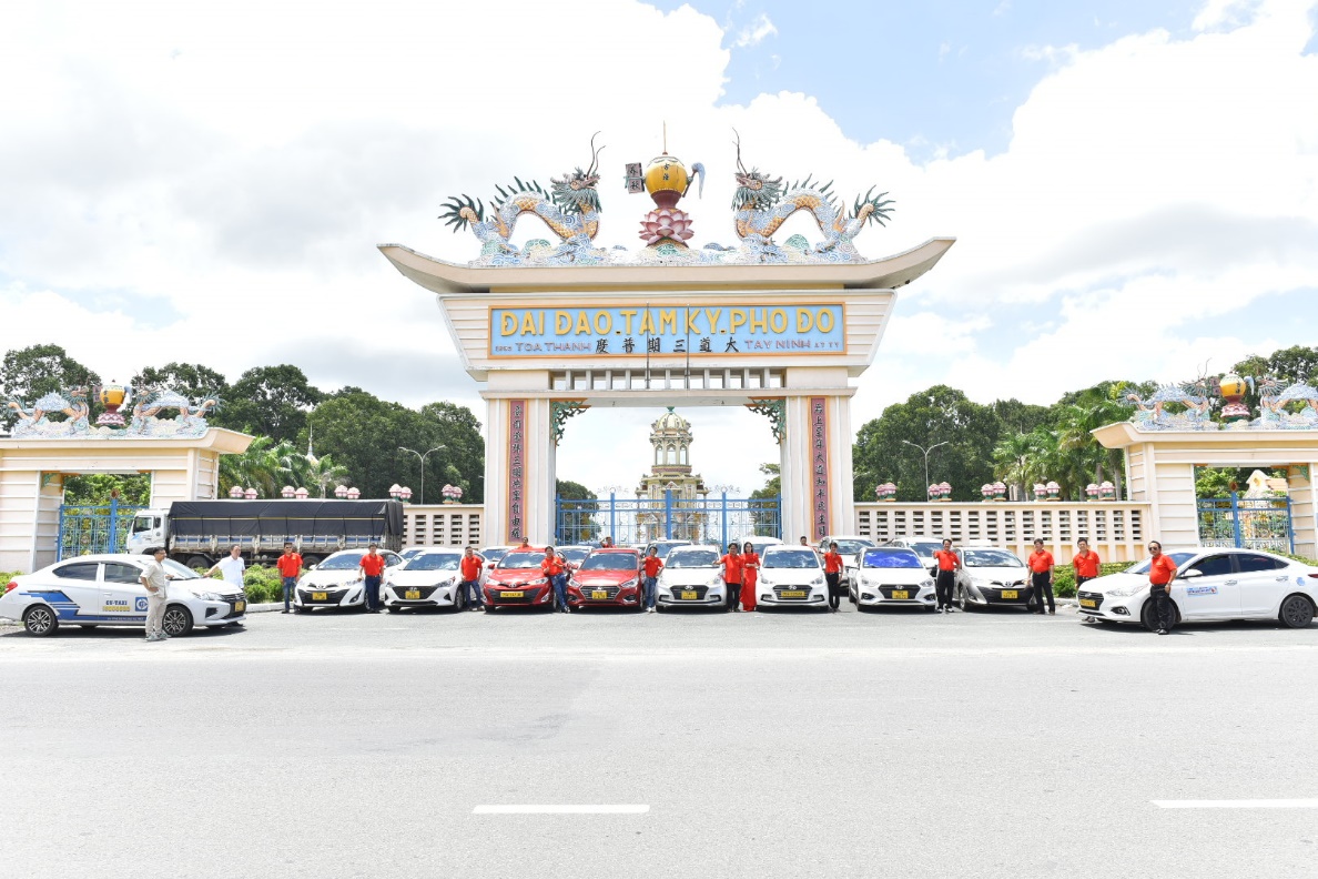 GV Taxi &quot;bắt tay&quot; Sao Đỏ: Đưa app đặt xe công nghệ tới người dân Tây Ninh - Ảnh 3.
