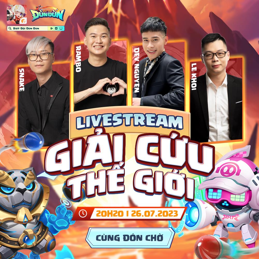 Khi chúa hề làng streamer đụng độ tựa game vui nhộn Biệt Đội Đùn Đùn - Ảnh 1.