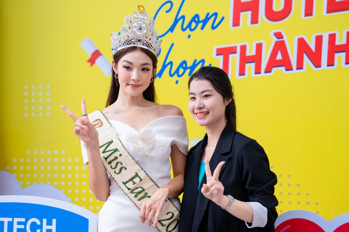 Gặp gỡ Hoa hậu Trái đất Mina Sue Choi, sinh viên HUTECH tự tin khẳng định bản thân - Ảnh 5.