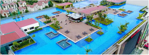 Bể bơi 4 mùa trên cao - đặc quyền thượng lưu như khách sạn của giới nhà giàu Bắc Giang - Ảnh 2.
