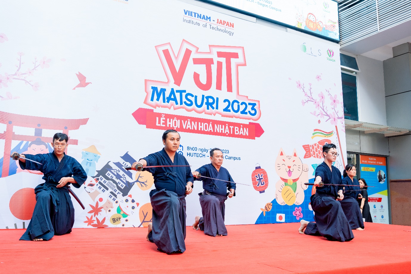 Đặc sắc không gian văn hóa Nhật Bản “VJIT MATSURI 2023” tại HUTECH - Ảnh 3.