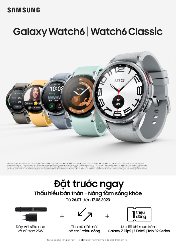 Galaxy Watch & Tab mới ghi điểm cực mạnh, ưu đãi đặt sớm hơn 15 triệu đồng - Ảnh 6.