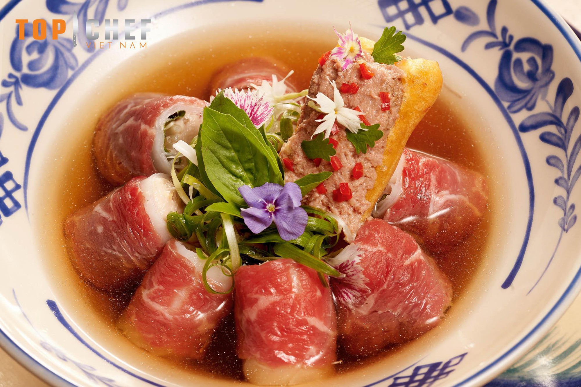 Chiêm ngưỡng những món phở Việt độc đáo tại Top Chef mùa 3 - Ảnh 3.