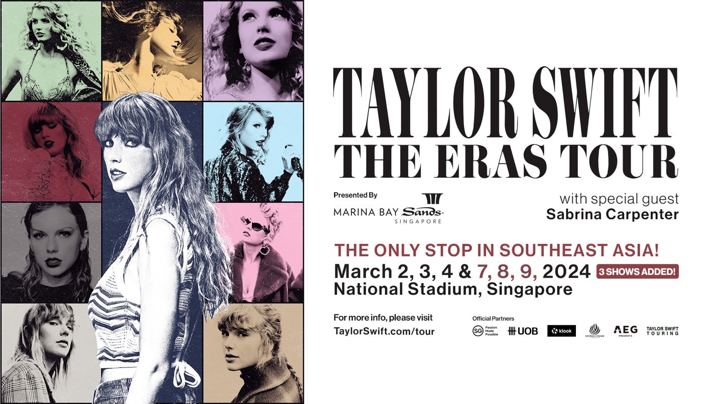 Taylor Swift | The Eras Tour công bố Singapore là điểm dừng chân duy nhất tại Đông Nam Á trong năm 2024 - Ảnh 1.