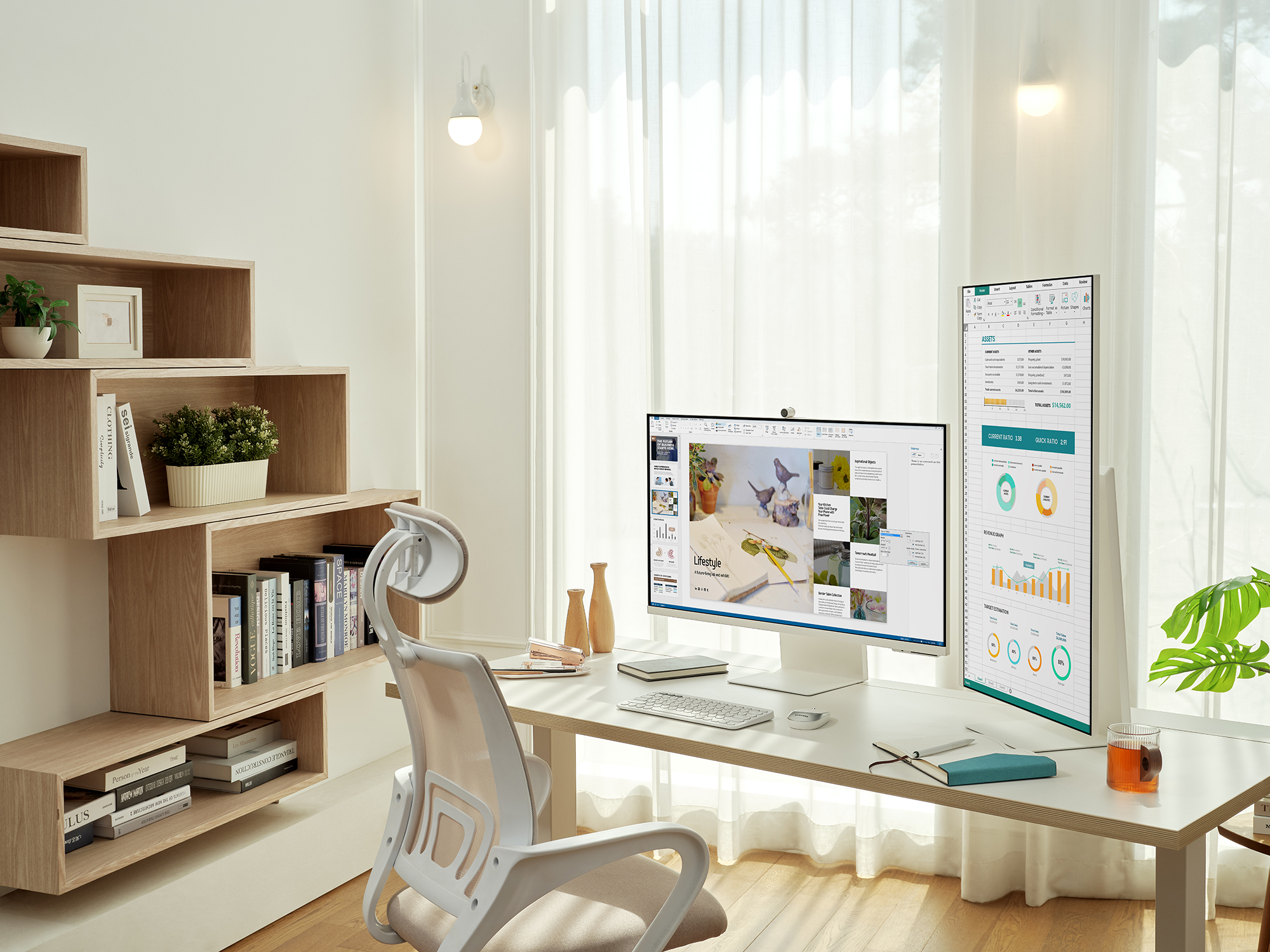 Từ concept Hàn Quốc thơ mộng tới hiện đại cá tính: Samsung Smart Monitor cân mọi phong cách - Ảnh 4. Từ concept Hàn Quốc thơ mộng tới hiện đại cá tính: Samsung Smart Monitor cân mọi phong cách - Ảnh 4.