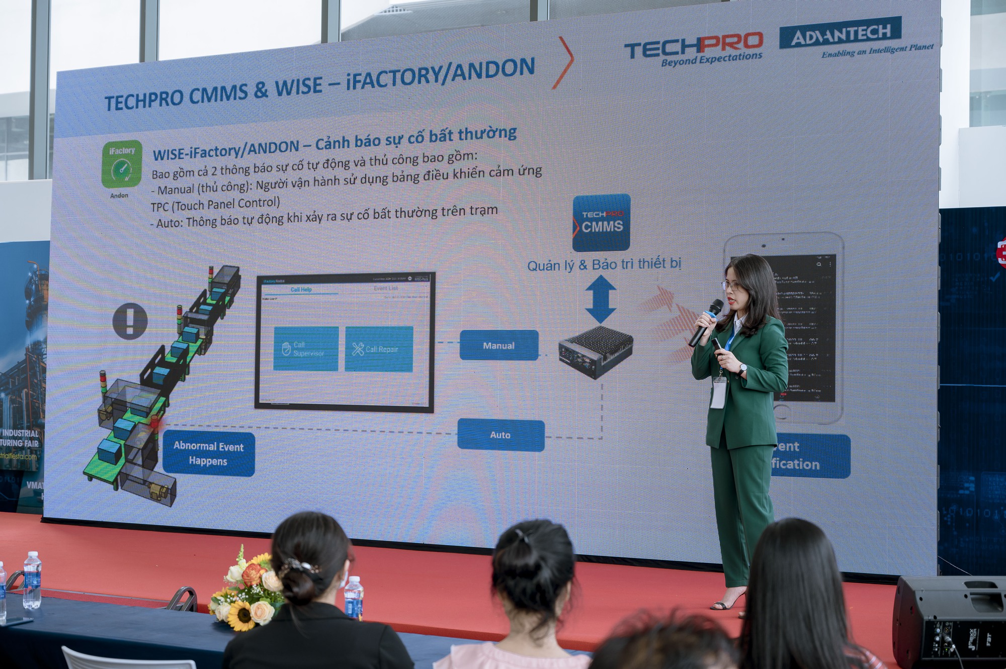 Techpro trình diễn bộ giải pháp chuyển đổi số toàn diện Smart Factory dành cho doanh nghiệp  - Ảnh 4.
