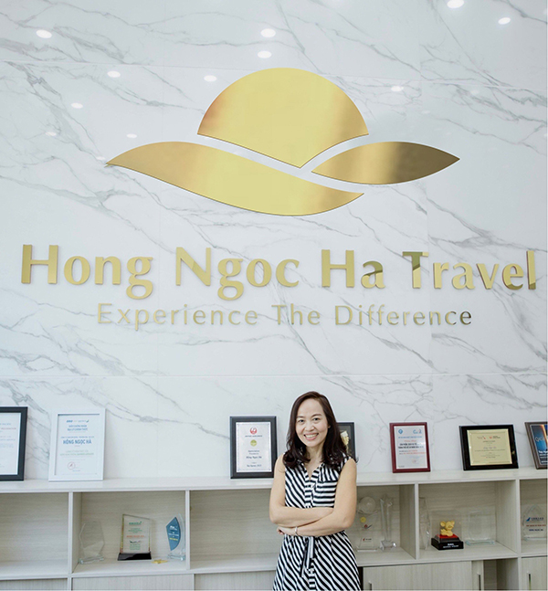 Hồng Ngọc Hà Travel thay áo mới cho logo nhận diện thương hiệu - Ảnh 2.