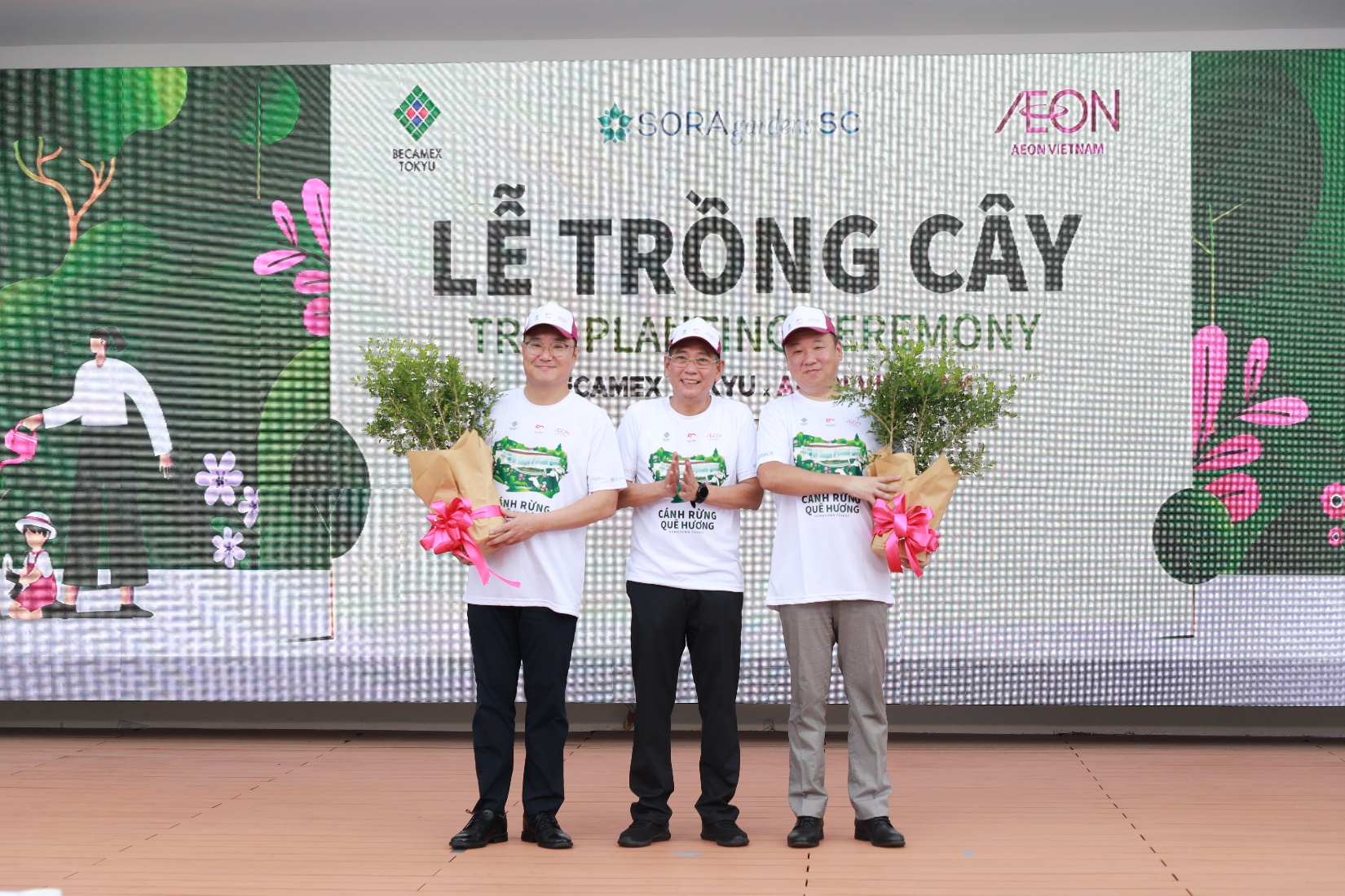 BECAMEX TOKYU và AEON Việt Nam tổ chức ngày hội trồng cây - Ảnh 3.