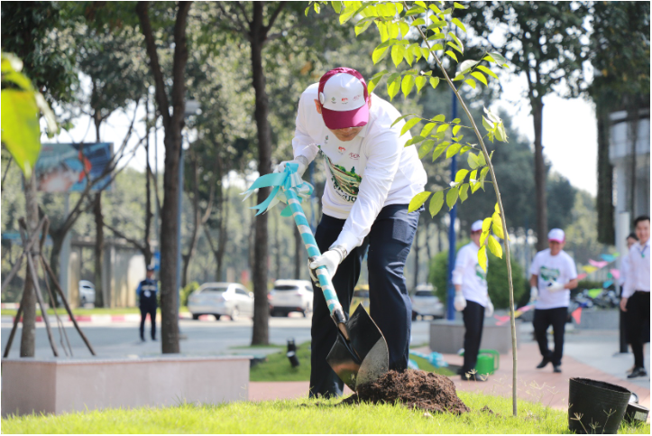BECAMEX TOKYU và AEON Việt Nam tổ chức ngày hội trồng cây tại SORA gardens SC - Ảnh 4.