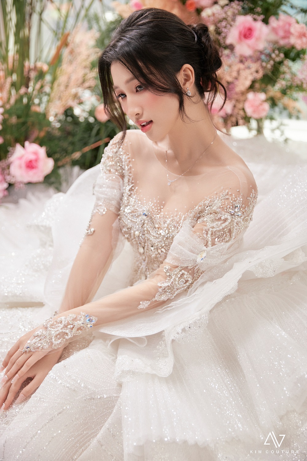 Chiêm ngưỡng vẻ đẹp lộng lẫy của Á hậu Phương Nhi khi diện váy cưới - Ảnh 7.