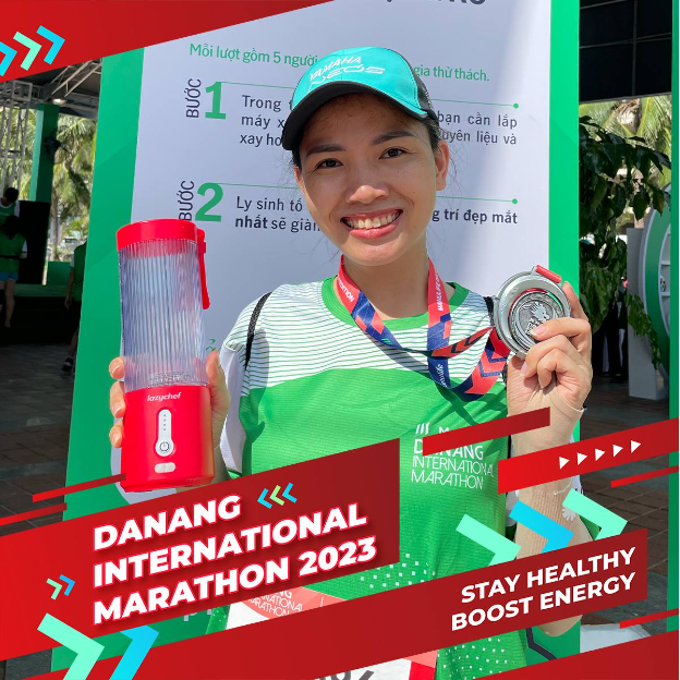 Lazychef Vietnam tiếp sức hơn 10.000 vận động viên tại giải chạy quốc tế Manulife Danang International Marathon 2023 - Ảnh 4.