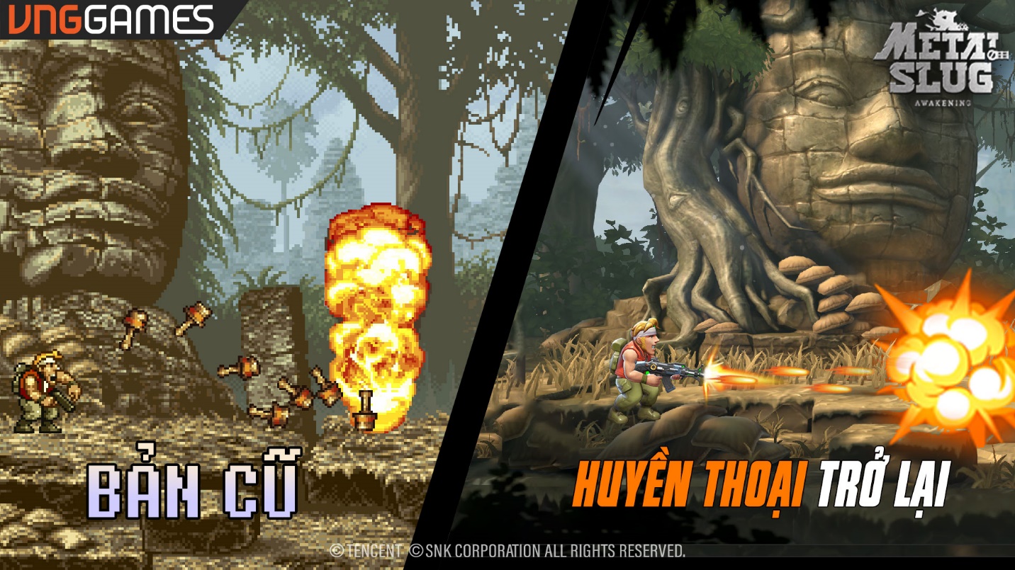 Phục hưng đỉnh cao! Bung chậm mắt! Trò chơi Metal Slug: Awakening sẽ ra mắt vào ngày 22/08