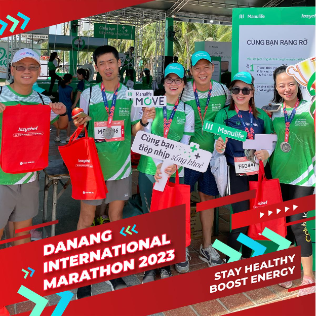 Lazychef Vietnam tiếp sức hơn 10.000 vận động viên tại giải chạy quốc tế Manulife Danang International Marathon 2023 - Ảnh 5.