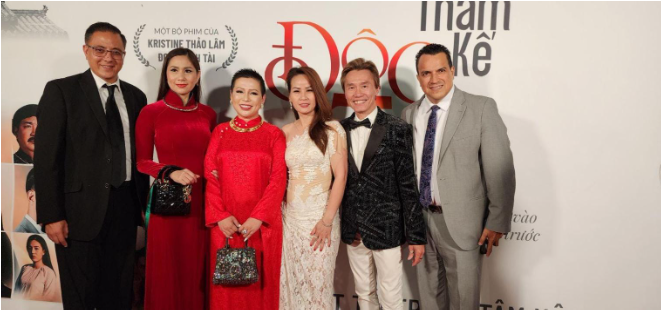 Nhà đầu tư, diễn viên Kristine Thảo Lâm hóa thân quý bà trong phim Thâm Kế Độc Tình - Ảnh 5.