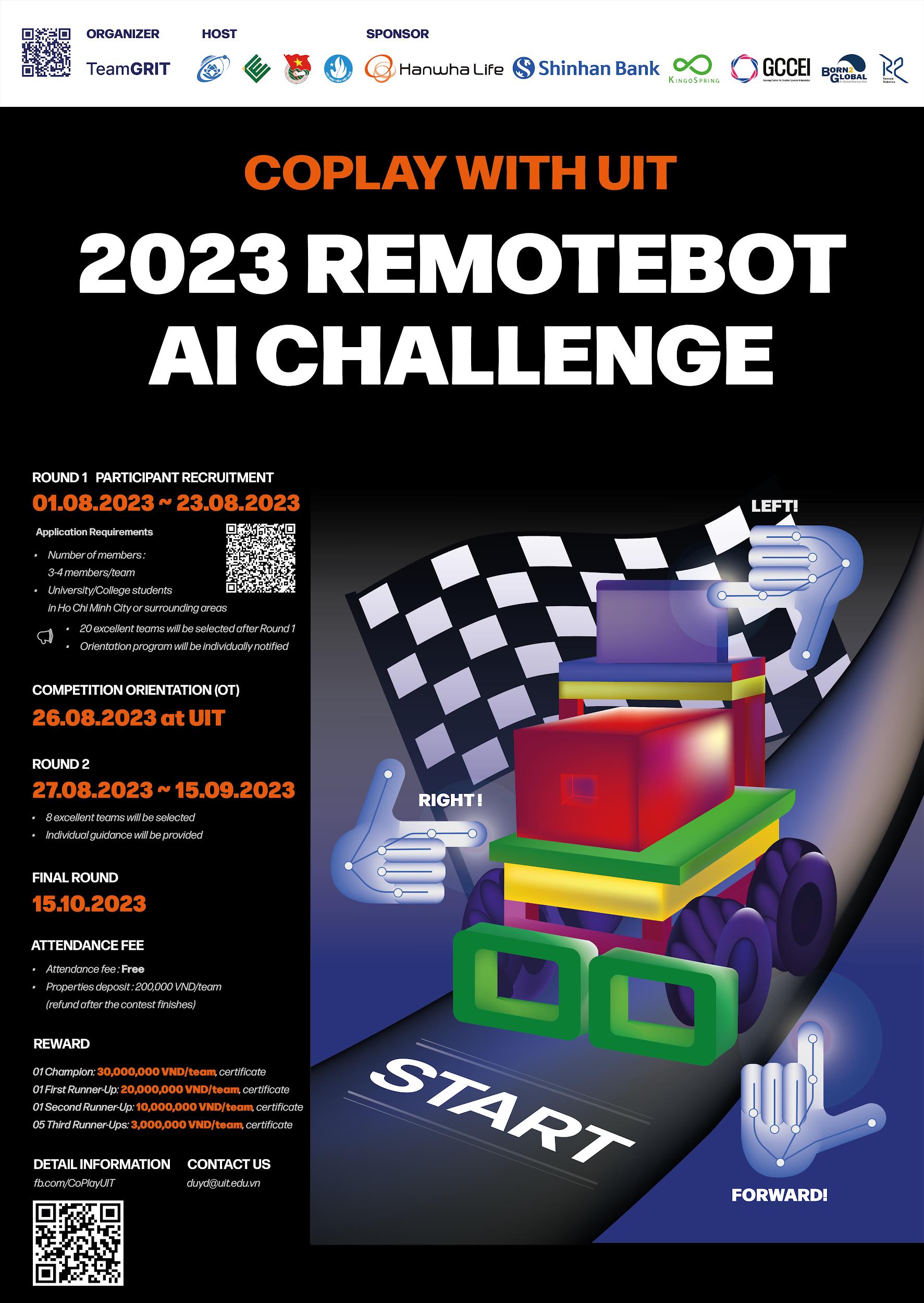 Cuộc thi Điều khiển robot với giải thưởng hấp dẫn lên đến 75 triệu đồng - Ảnh 2.