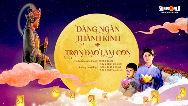 Mùa Vu Lan và Rằm Trung thu, nhiều hoạt động đặc sắc sẽ diễn ra tại núi Bà Đen, Tây Ninh - Ảnh 1.