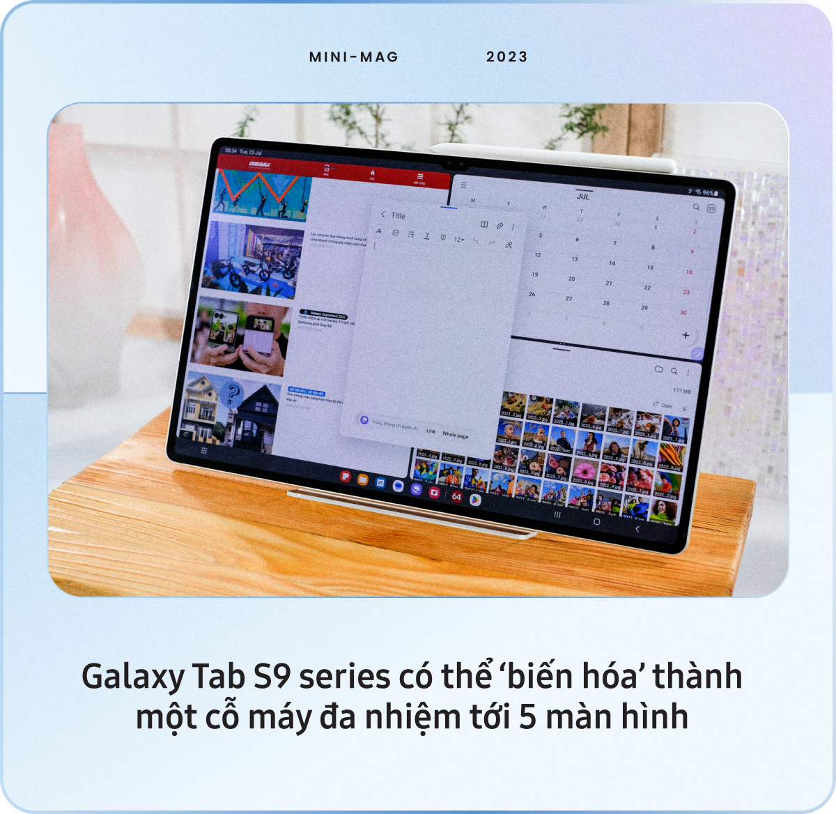 Cách Galaxy Tab S9 ‘viết lại’ tiêu chuẩn của máy tính bảng cao cấp - Ảnh 8.