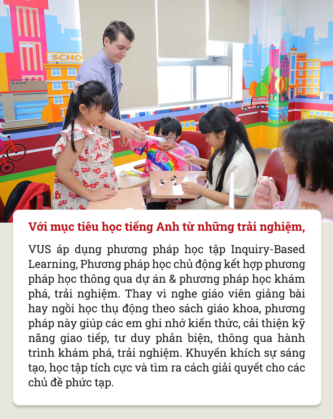 Học tiếng Anh từ trải nghiệm: Vừa học vừa chơi, vừa vui, vừa hiệu quả - Ảnh 1.