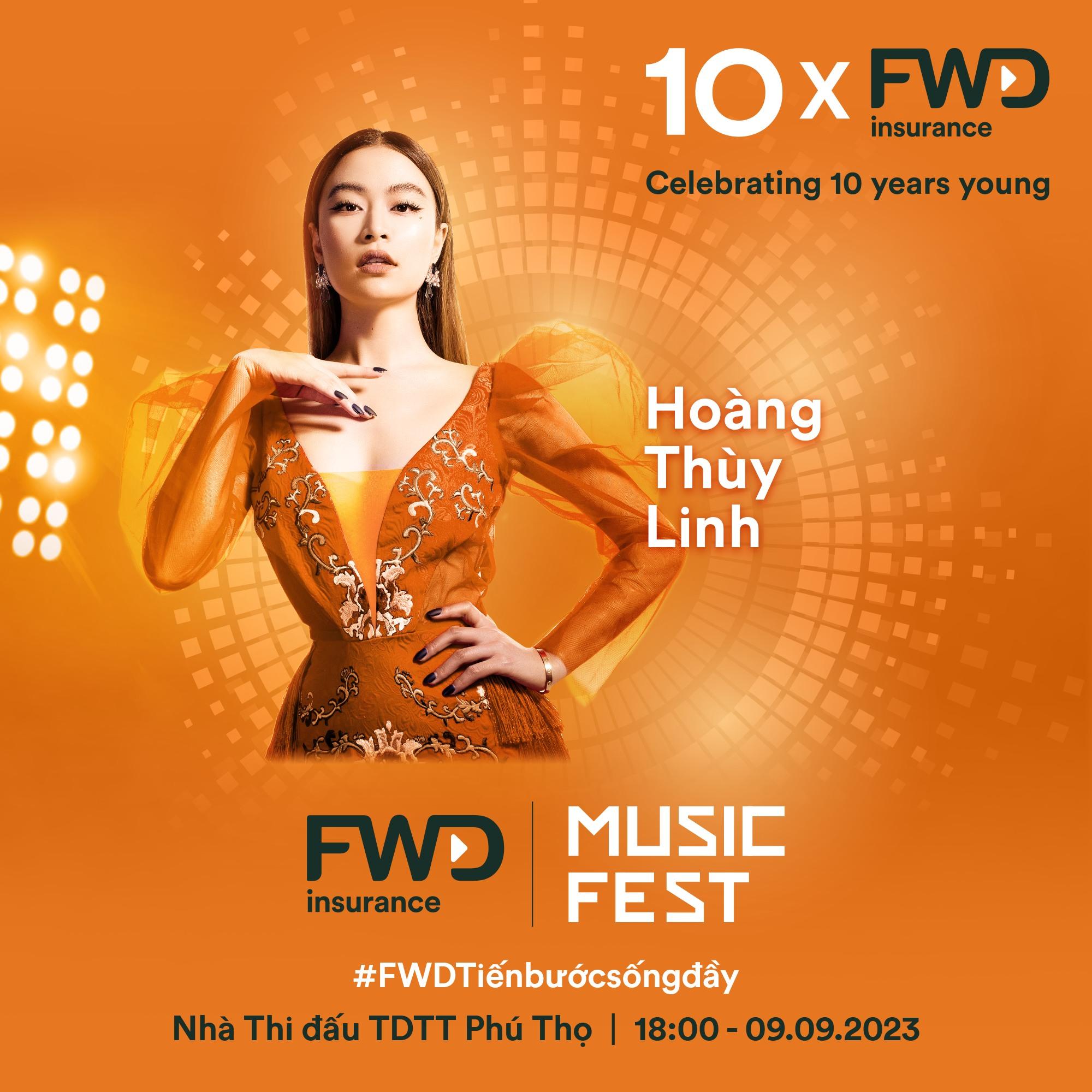 Hoàng Thùy Linh mang siêu hit “gây sốt” toàn cầu lên sân khấu FWD Music Fest 2023 - Ảnh 4.
