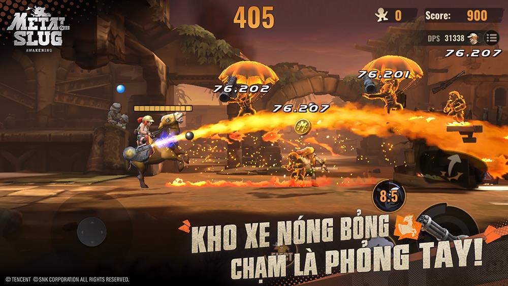 Rambo lùn xuất chiến! Metal Slug: Awakening chính thức đến tay game thủ ngày 22/8 - Ảnh 6.