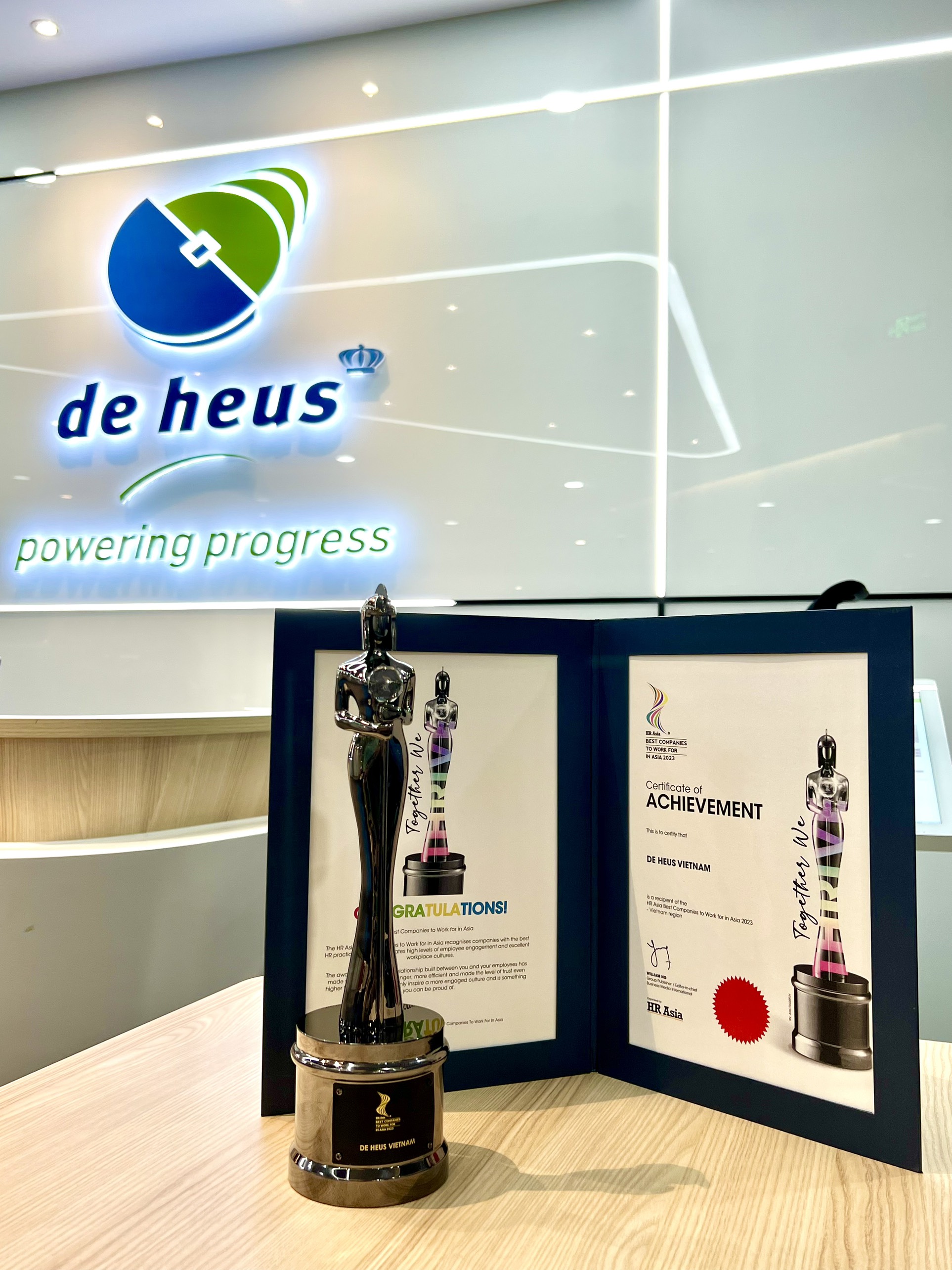 De Heus Việt Nam được vinh danh Nơi làm việc tốt nhất châu Á tại HR Asia Award 2023 - Ảnh 2.