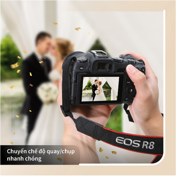 Canon EOS R8 có khả năng sáng tạo được video đỉnh cao - Ảnh 2.