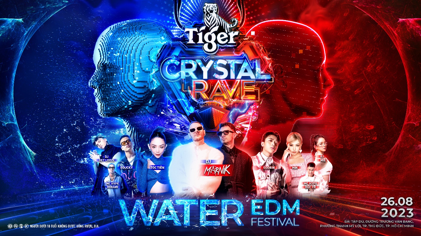 1 ngày trước giờ G: hình ảnh đầu tiên cho đại tiệc quẩy “ướt không lối về” - Tiger Crystal Rave 2.0 - Ảnh 1.
