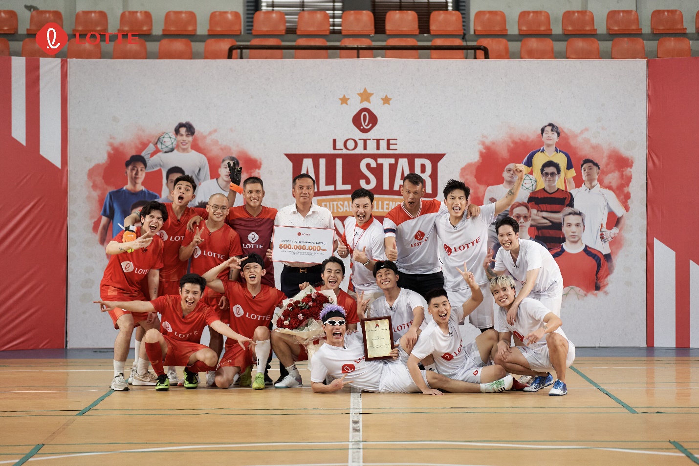 Sau Cầu Thủ Nhí, Tập đoàn LOTTE ra mắt show bóng đá Futsal Allstar Challenge gồm dàn sao xịn - Ảnh 2.