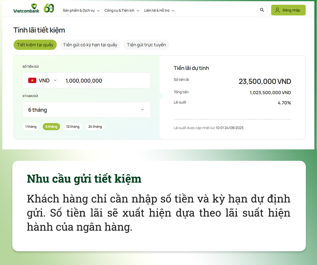 Vietcombank ra mắt website hoàn toàn mới: Hiện đại, thông minh và thân thiện với người dùng - Ảnh 8.