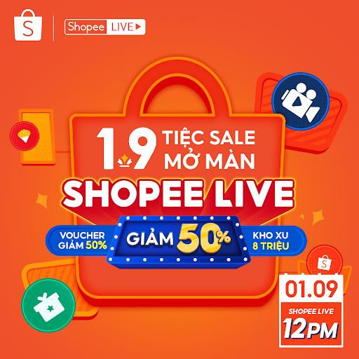 Shopee khởi động tháng 9 siêu hoành tráng với &quot;1.9 Tiệc Sale Mở Màn&quot;, tung ngàn deal sốc chỉ từ 19.000 đồng - Ảnh 1.